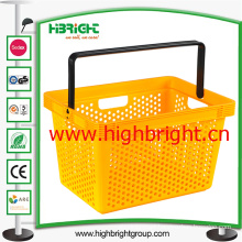 Vrign PP Plastic Hand Basket with Handle Lock